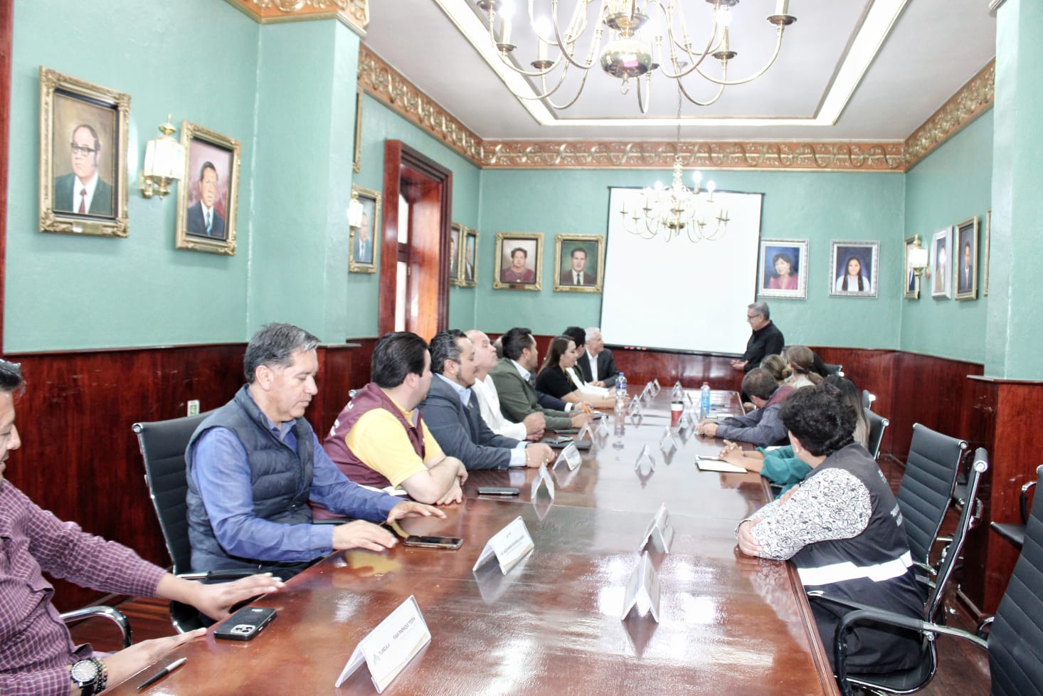 Fortalece Carlos López Suárez coordinación con el Gabinete del Ayuntamiento de Tlaxcala